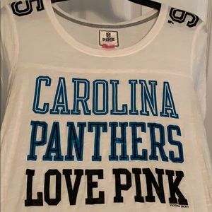 RARE - Carolina Panthers Long Sleeve PINK Shirt!